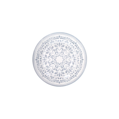 Tognana Servizio Tavola Madison Arabesque 18 Pezzi in Porcellana – Set Piatti 6 Persone Grigio e Bianco Adatto a Lavastoviglie e Microonde