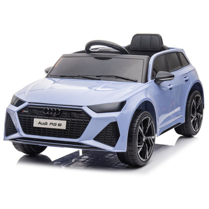 Coche Eléctrico Audi RS6 para Niños 12v Producto Oficial MOTOR SERIES 2x40W