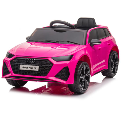 Audi RS6 Electric Car for Children 12v Official Product MOTOR SERIES 2x40W