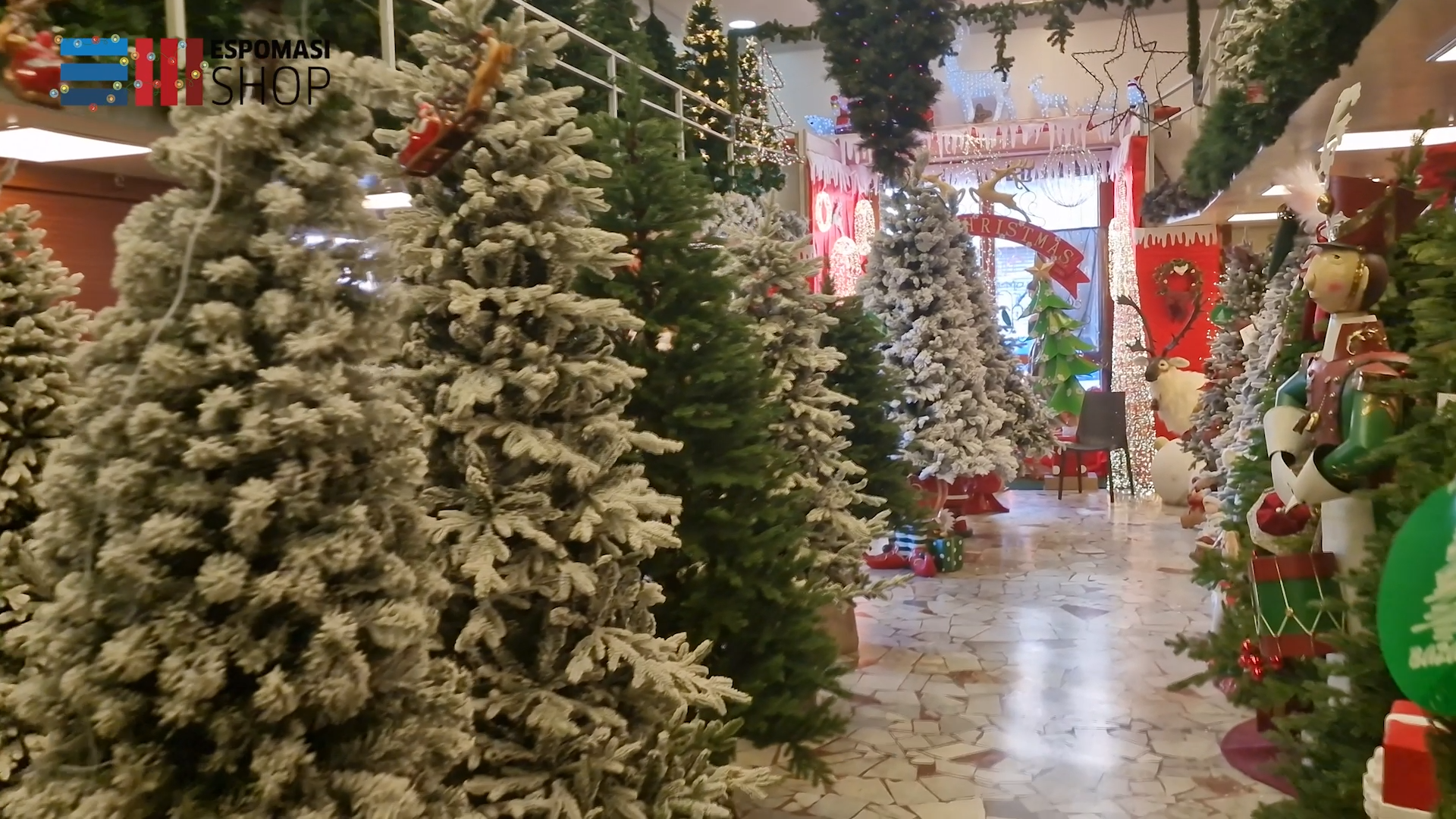 Carica il video: Alberi di Natale disponibili con Espomasishop