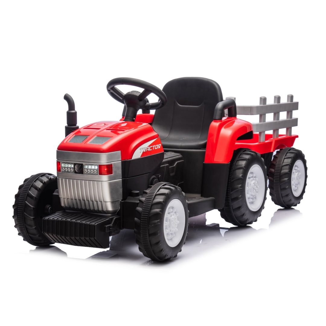 Tractor with Trailer Electric Tractor for Children 12V