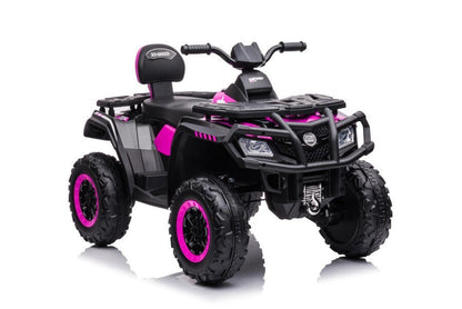 Quad Kombo Elettrico per Bambini 24V Full Optional 4X4 da 80W Ruote in Gomma