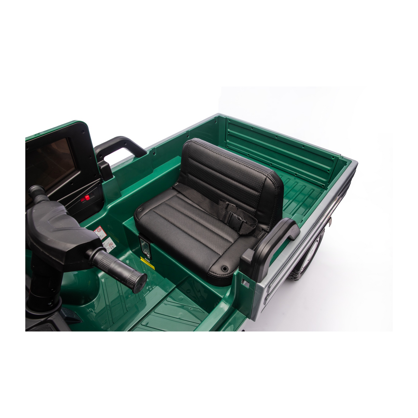Macchina Elettrica Bambini Piaggio Apecar 12V con Telecomando 2 Motori Luci LED Cassone Posteriore