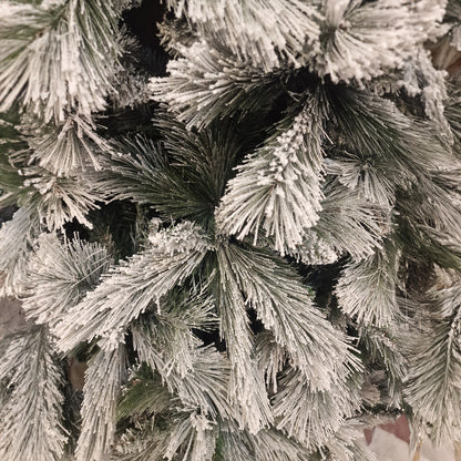 Christmas Tree Various Sizes Aprica Snow Covered PVC HIGH QUALITY 150 / 180 / 210 / 240 CM Height