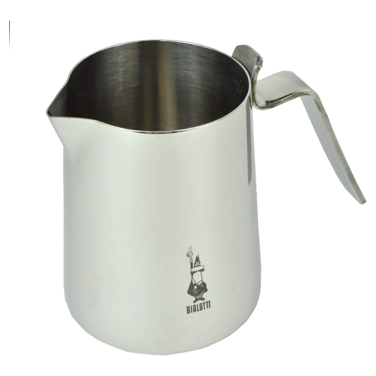 Bialetti Bricco Lattiera Acciaio Inox 750 ml con Beccuccio Salvagoccia – Ideale per Latte e Cappuccino