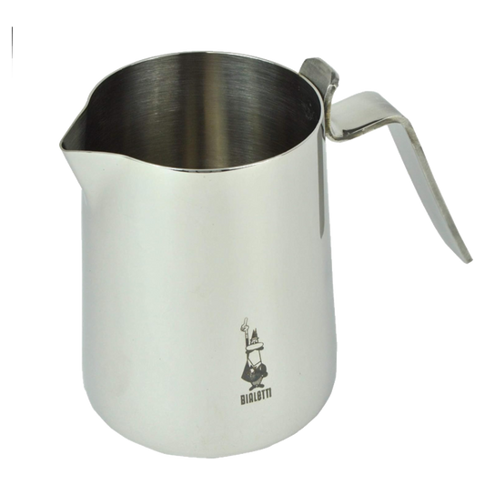 Bialetti Bricco Lattiera Acciaio Inox 750 ml con Beccuccio Salvagoccia – Ideale per Latte e Cappuccino