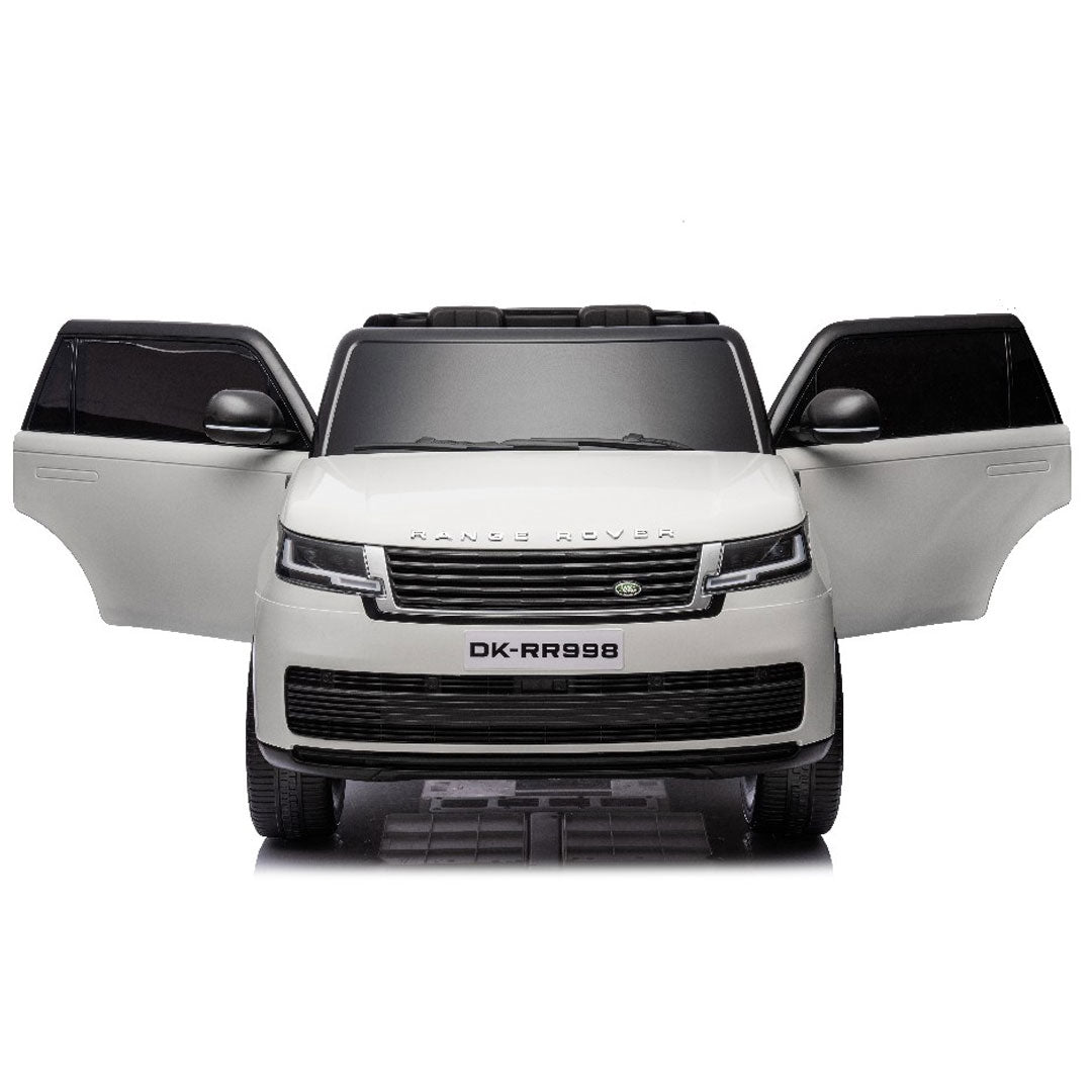 Nuevo Coche Eléctrico Range Rover Sport para Niños 24V 2 Asientos Extragrandes Ruedas de Goma Completamente Opcionales 2 Potentes Motores de 240 Watts Bluetooth y Touch TV