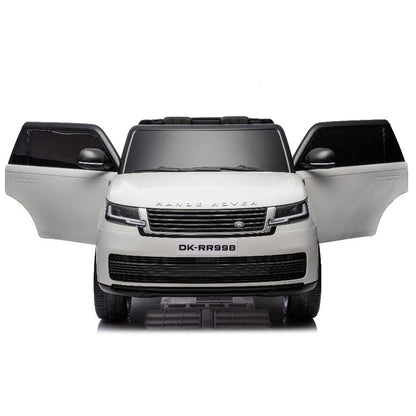 Nuevo Coche Eléctrico Range Rover Sport para Niños 24V 2 Asientos Extragrandes Ruedas de Goma Completamente Opcionales 2 Potentes Motores de 240 Watts Bluetooth y Touch TV