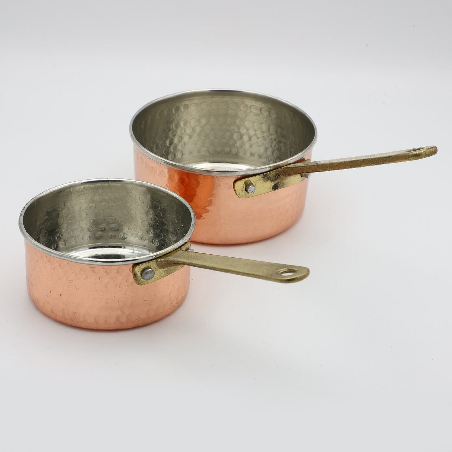 COPPER PANS FOR SERVING