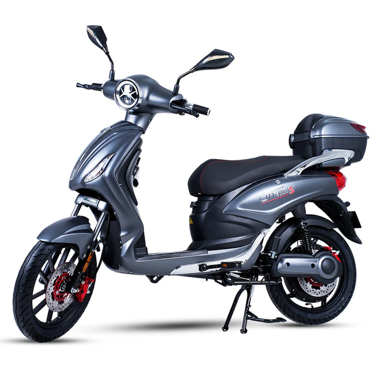 CityAll S Motorino Elettrico 1000W Nero Lucido – Scooter Elettrico 60V 20Ah Omologabile Targabile Bluetooth NFC