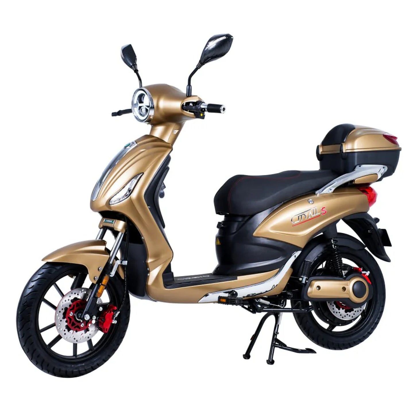 CityAll S Motorino Elettrico 1000W Gold – Scooter Elettrico 60V 20Ah Omologabile Targabile Bluetooth NFC