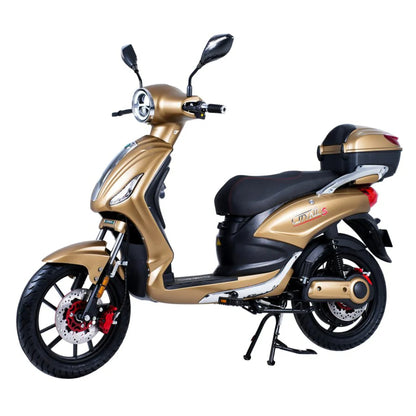 CityAll S Motorino Elettrico 1000W Gold – Scooter Elettrico 60V 20Ah Omologabile Targabile Bluetooth NFC
