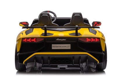 Lamborghini XXL Macchina Elettrica per Bambini Full Optional Extralarge + PROMO VIAGGIO , SUPPORTA ANCHE IL GENITORE