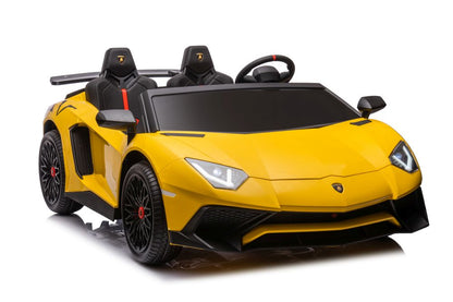 Lamborghini XXL Macchina Elettrica per Bambini Full Optional Extralarge + PROMO VIAGGIO , SUPPORTA ANCHE IL GENITORE