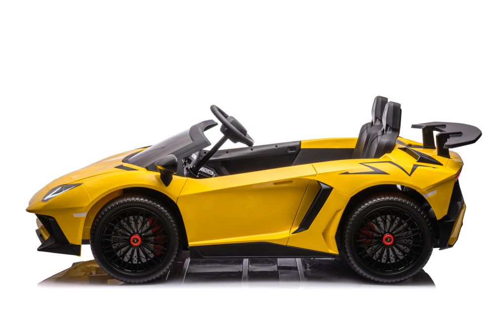 Lamborghini XXL Macchina Elettrica per Bambini Full Optional Extralarge + PROMO VIAGGIO , SUPPORTA ANCHE IL GENITORE