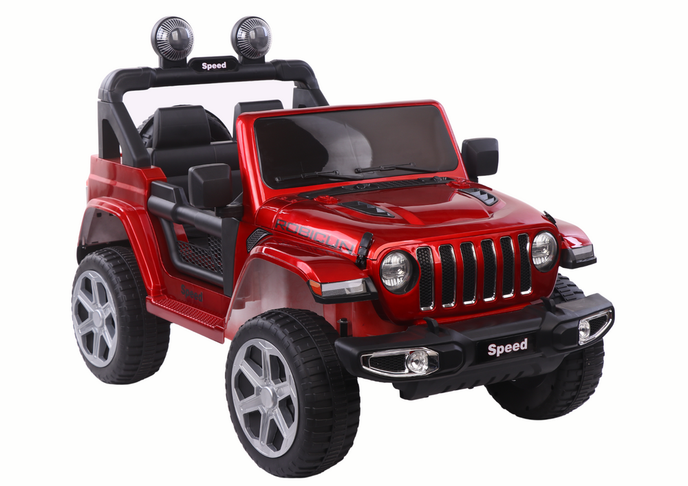 New Speed ​​Rubicon 2024 Super Car Electric Car for Kids 12v 4x4 Full Optional