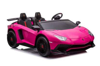 Lamborghini XXL Macchina Elettrica per Bambini Full Optional Extralarge + PROMO VIAGGIO , SUPPORTA ANCHE IL GENITORE