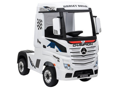 Mercedes Actros Camion Elettrico per Bambini New  24v Full Optional 4X4 Ruote in Gomma