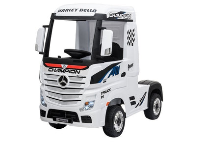 Mercedes Actros Camion Elettrico per Bambini New  24v Full Optional 4X4 Ruote in Gomma