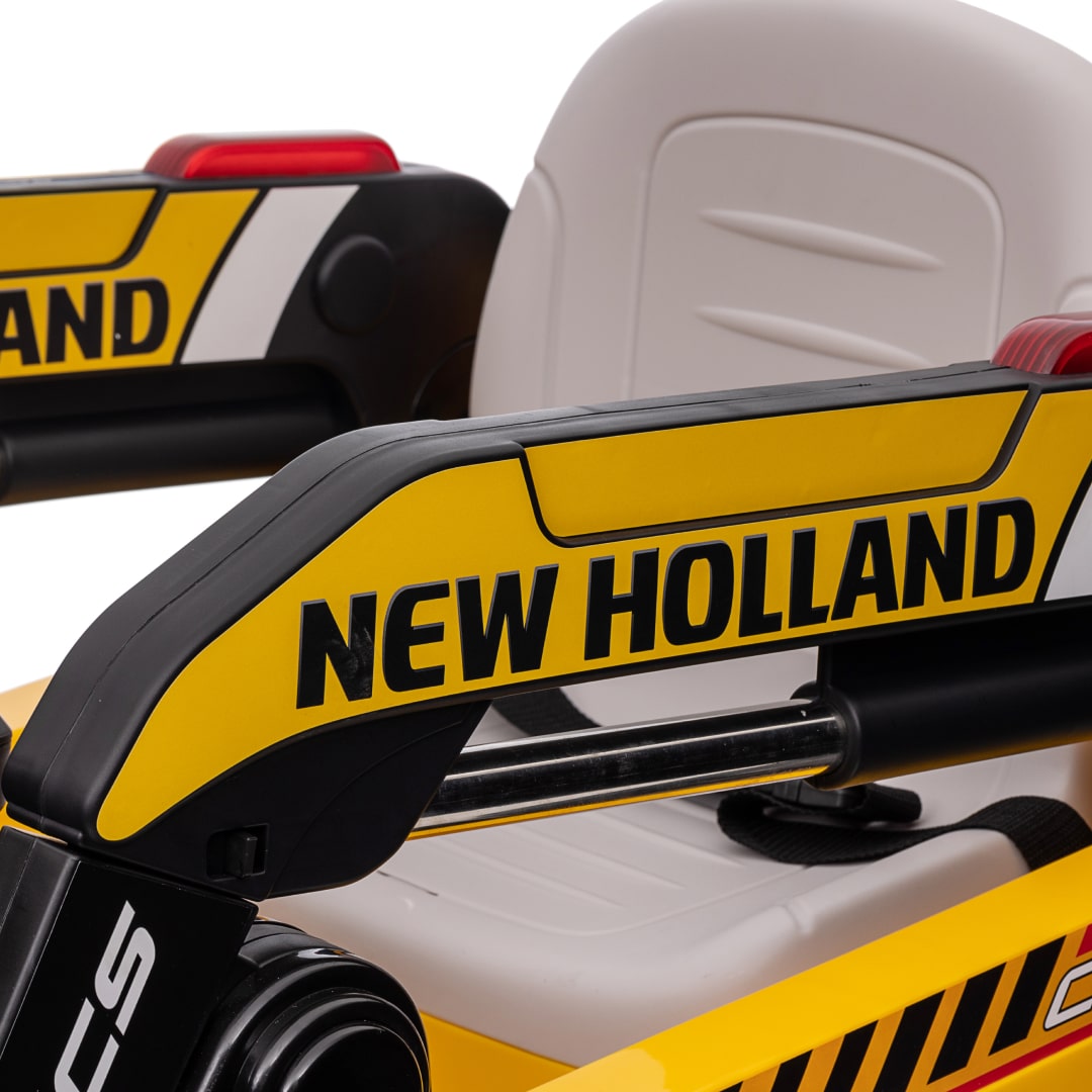 New Holland Excavator Electric Car for Kids 12V