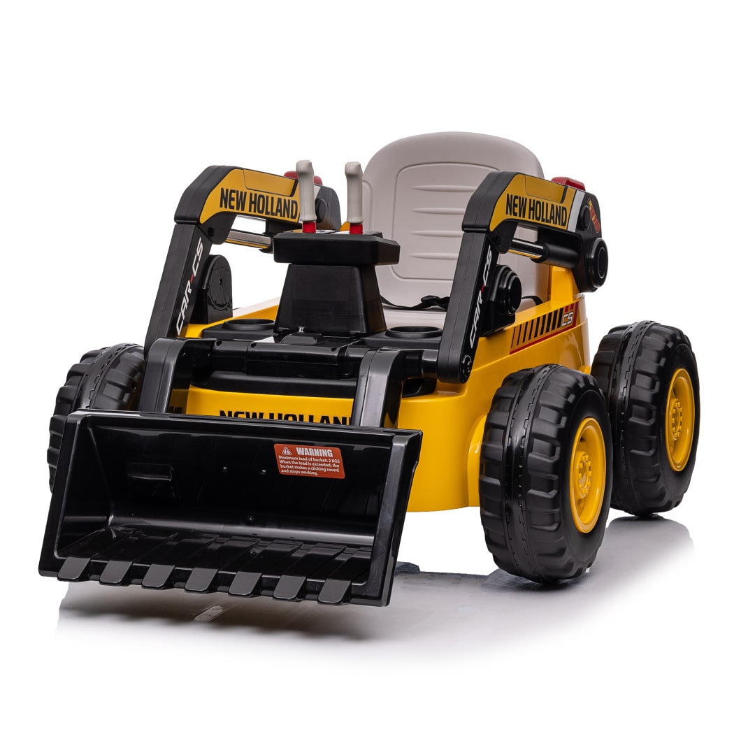 New Holland Excavator Electric Car for Kids 12V