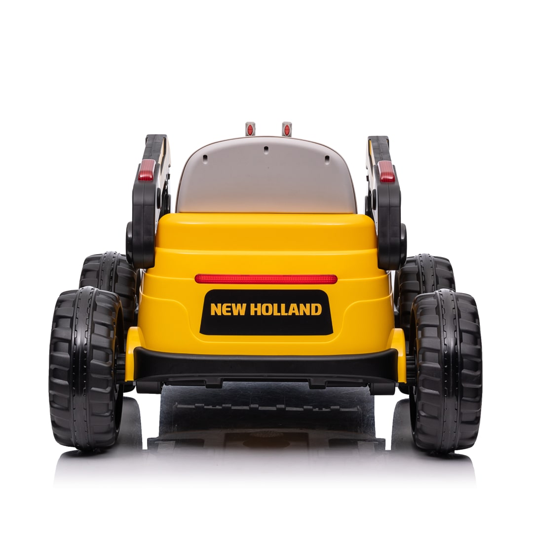 New Holland Excavator Electric Car for Kids 12V