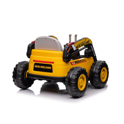 New Holland Excavator Electric Car for Kids 12V