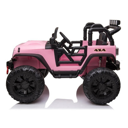 Jeep Unika Macchina Elettrica per Bambini 24v Full Optional Motori 200W Ruote in Gomma