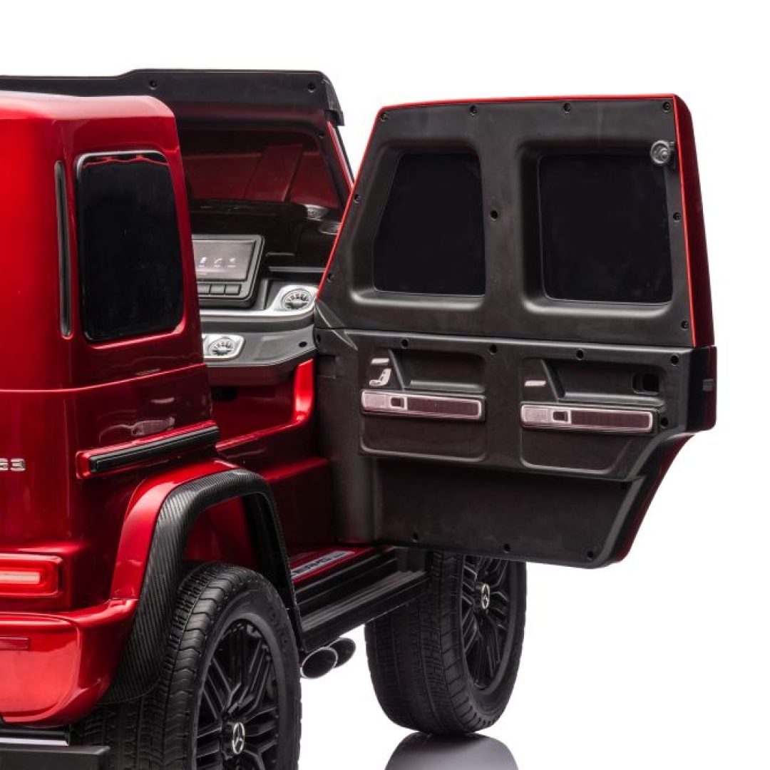 Macchina Elettrica per Bambini Mercedes CLASSE G63 XXL 48v Full Optional 4x4 Motori da 200w, TV Touch, 2 Posti MAXI Extralarge