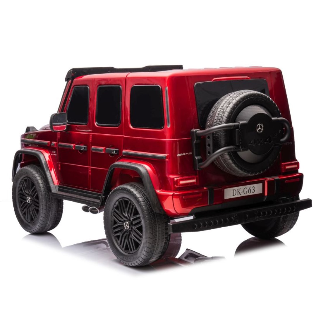 Macchina Elettrica per Bambini Mercedes CLASSE G63 XXL 48v Full Optional 4x4 Motori da 200w, TV Touch, 2 Posti MAXI Extralarge