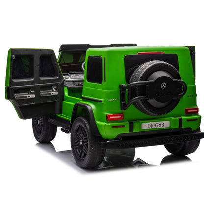 Macchina Elettrica per Bambini Mercedes CLASSE G63 XXL 48v Full Optional 4x4 Motori da 200w, TV Touch, 2 Posti MAXI Extralarge