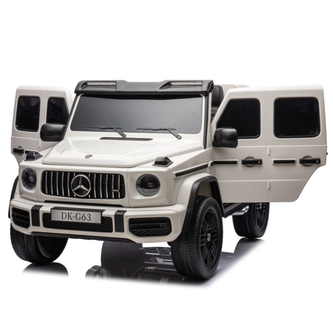 Macchina Elettrica per Bambini Mercedes CLASSE G63 XXL 48v Full Optional 4x4 Motori da 200w, TV Touch, 2 Posti MAXI Extralarge