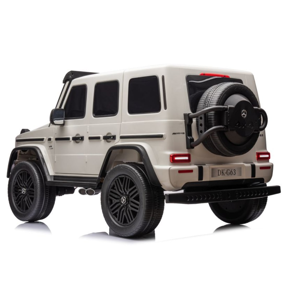 Macchina Elettrica per Bambini Mercedes CLASSE G63 XXL 48v Full Optional 4x4 Motori da 200w, TV Touch, 2 Posti MAXI Extralarge