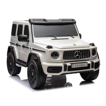 Macchina Elettrica per Bambini Mercedes CLASSE G63 XXL 48v Full Optional 4x4 Motori da 200w, TV Touch, 2 Posti MAXI Extralarge