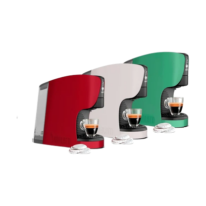 NUOVA Bialetti Dama Cream-Flow 20 BAR – Macchina Espresso a Cialde ESE 100% Compostabili +KIT 30CIALDE BIALETTI OMAGGIO