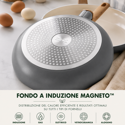 GreenPan Essence Set 2 Padelle 26 + 30 cm PFAS Free – Ceramica Antiaderente Diamond Infused per Induzione, Gas e Tutti i Piani Cottura