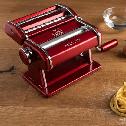 Marcato Macchina per la Pasta Atlas 150 Compatibile con 12 Formati Extra, Made in Italy, Disponibile in Vari Colori