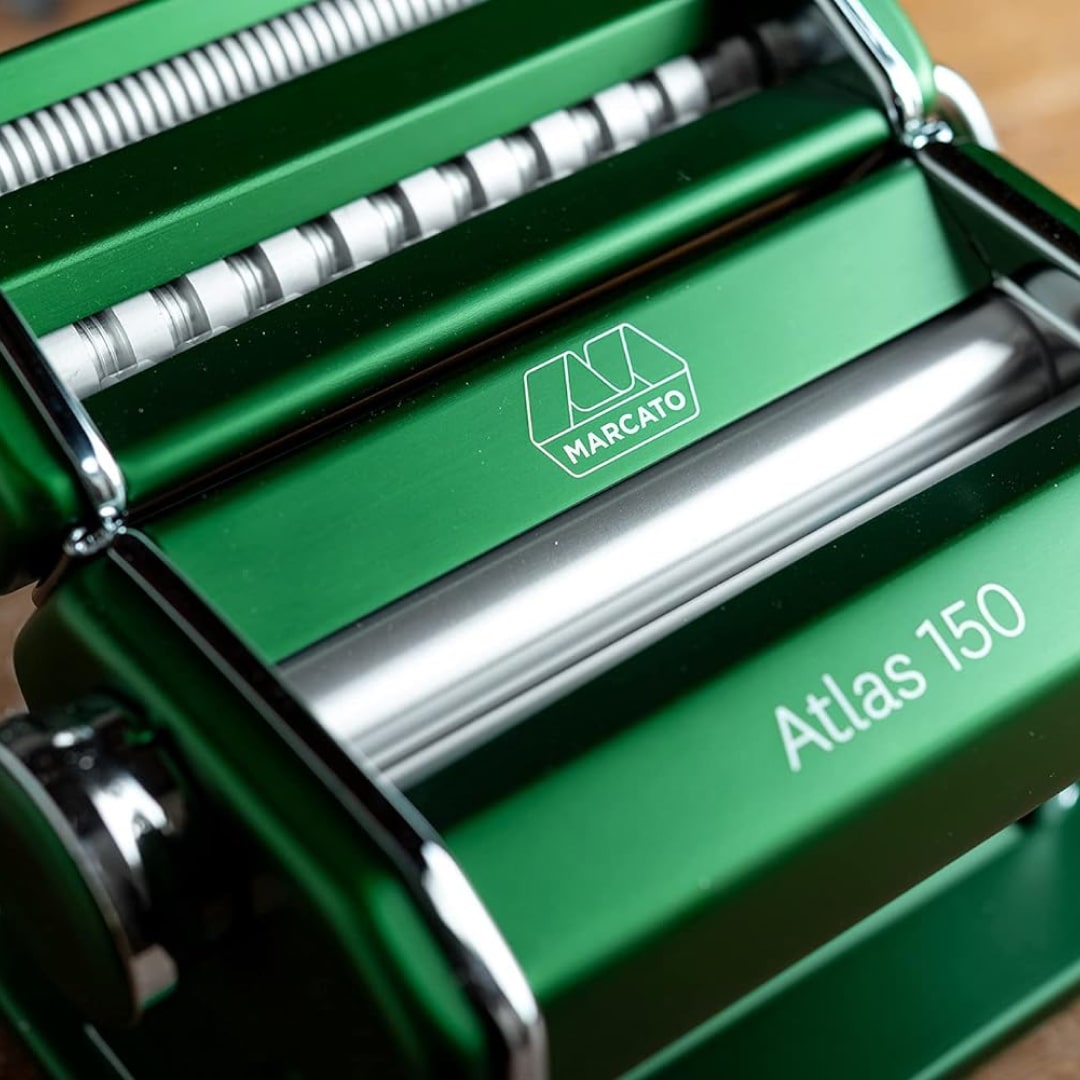 Marcato Macchina per la Pasta Atlas 150 Compatibile con 12 Formati Extra, Made in Italy, Disponibile in Vari Colori