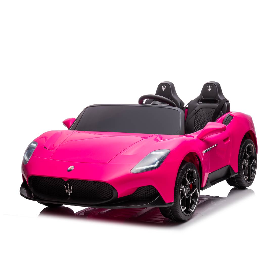 Maserati MC20 Coche Correpasillos Eléctrico para Niños 12v 2 Asientos Extra Grandes con TV con Pantalla Táctil