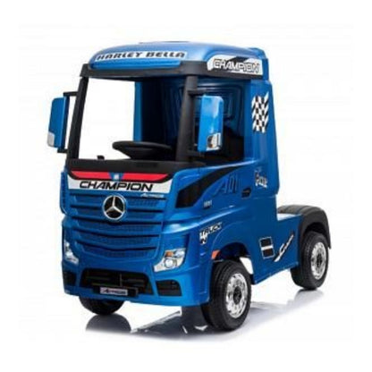 Mercedes Actros Camion Elettrico per Bambini New  24v Full Optional 4X4 Ruote in Gomma