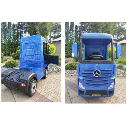 Mercedes Actros Camion Elettrico per Bambini New  24v Full Optional 4X4 Ruote in Gomma