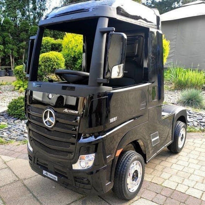 Mercedes Actros Camion Elettrico per Bambini New  24v Full Optional 4X4 Ruote in Gomma