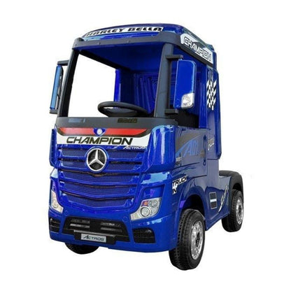 Mercedes Actros Camion Elettrico per Bambini New  24v Full Optional 4X4 Ruote in Gomma