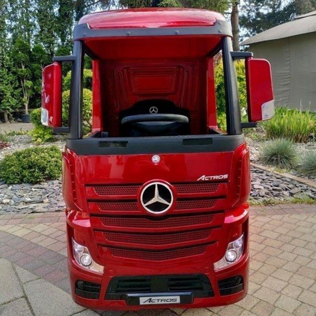 Mercedes Actros Camion Elettrico per Bambini New  24v Full Optional 4X4 Ruote in Gomma