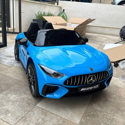 NEW Mercedes AMG SL63 Extralarge Electric Car for Children 24v Full Optional Powerful 2 x 200 Watt Motors Rubber Wheels