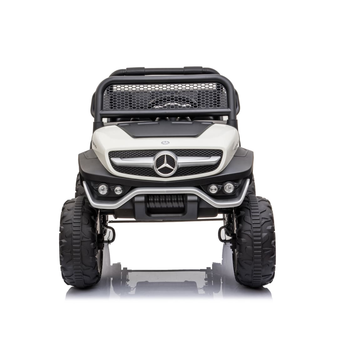 Mercedes Benz Unimog Electric Ride-On Car for Kids + Touch Screen TV