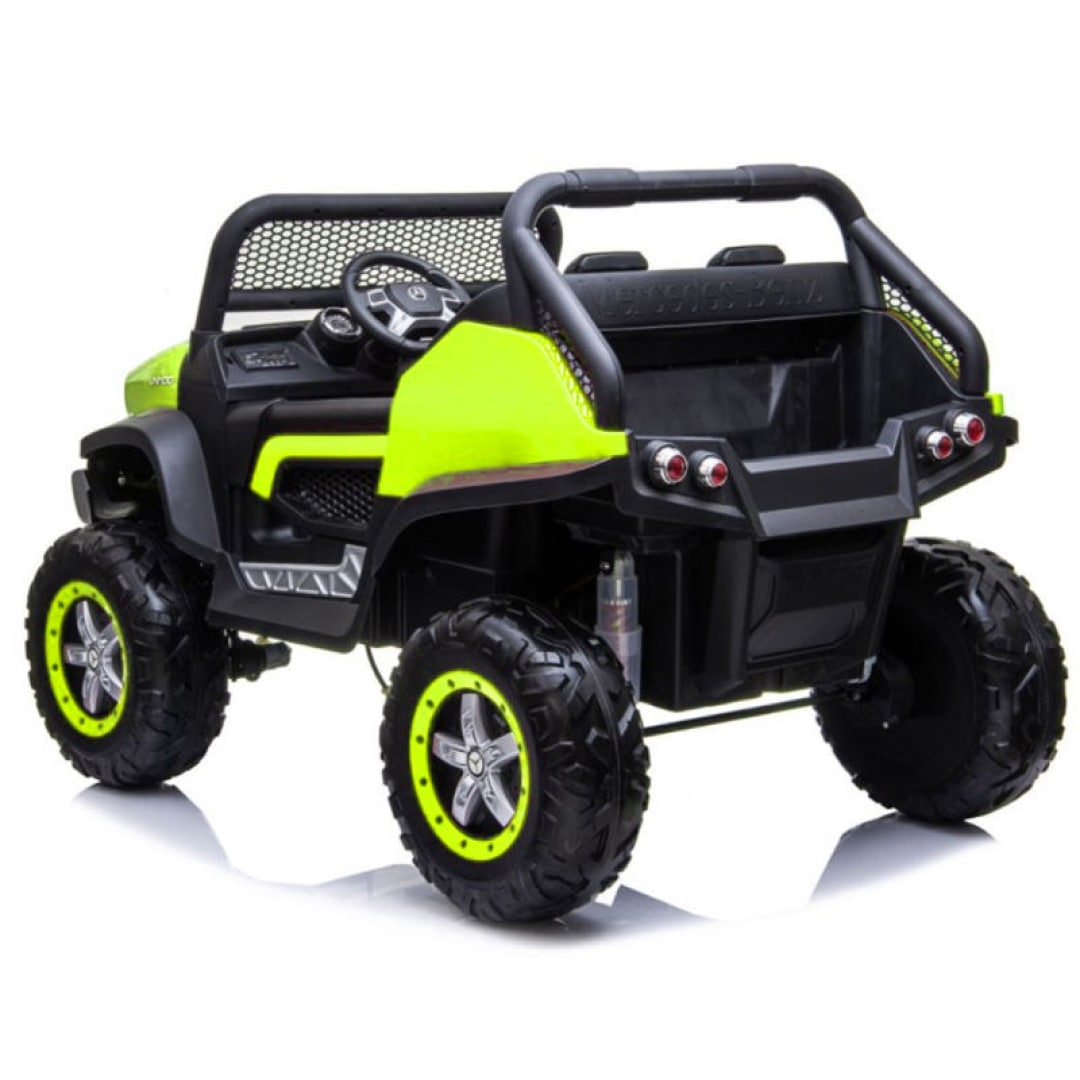 Mercedes Benz Unimog Electric Ride-On Car for Kids + Touch Screen TV