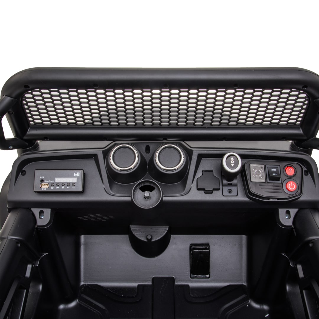 Mercedes Benz Unimog Macchina Elettrica per Bambini + TV Touch Screen