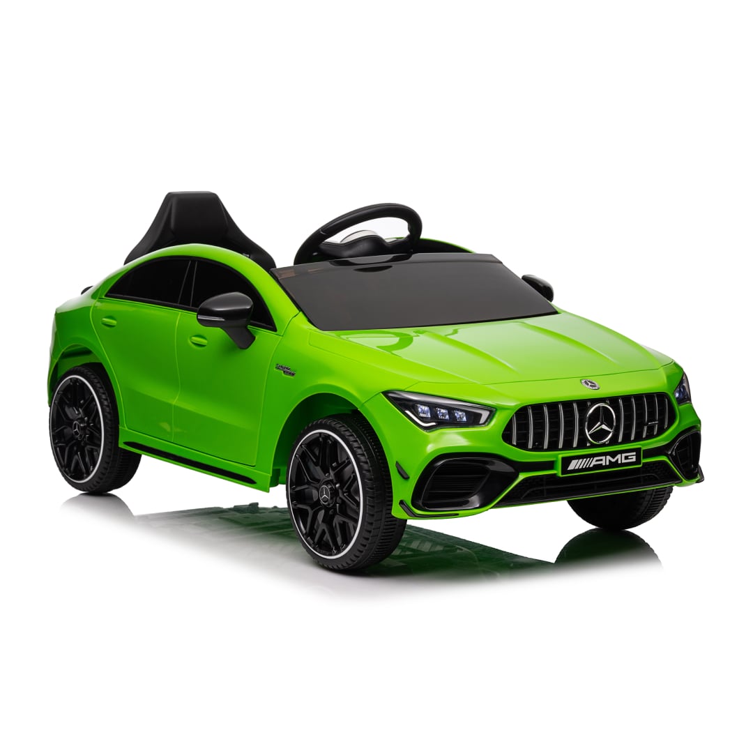 Coche correpasillos eléctrico Mercedes CLA45 para niños 12V