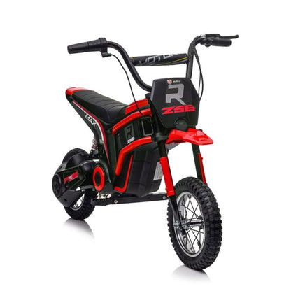 Moto Cross Elettrica per Bambini Magnum 24V Max Speed RUOTE GONFIABILI IN GOMMA